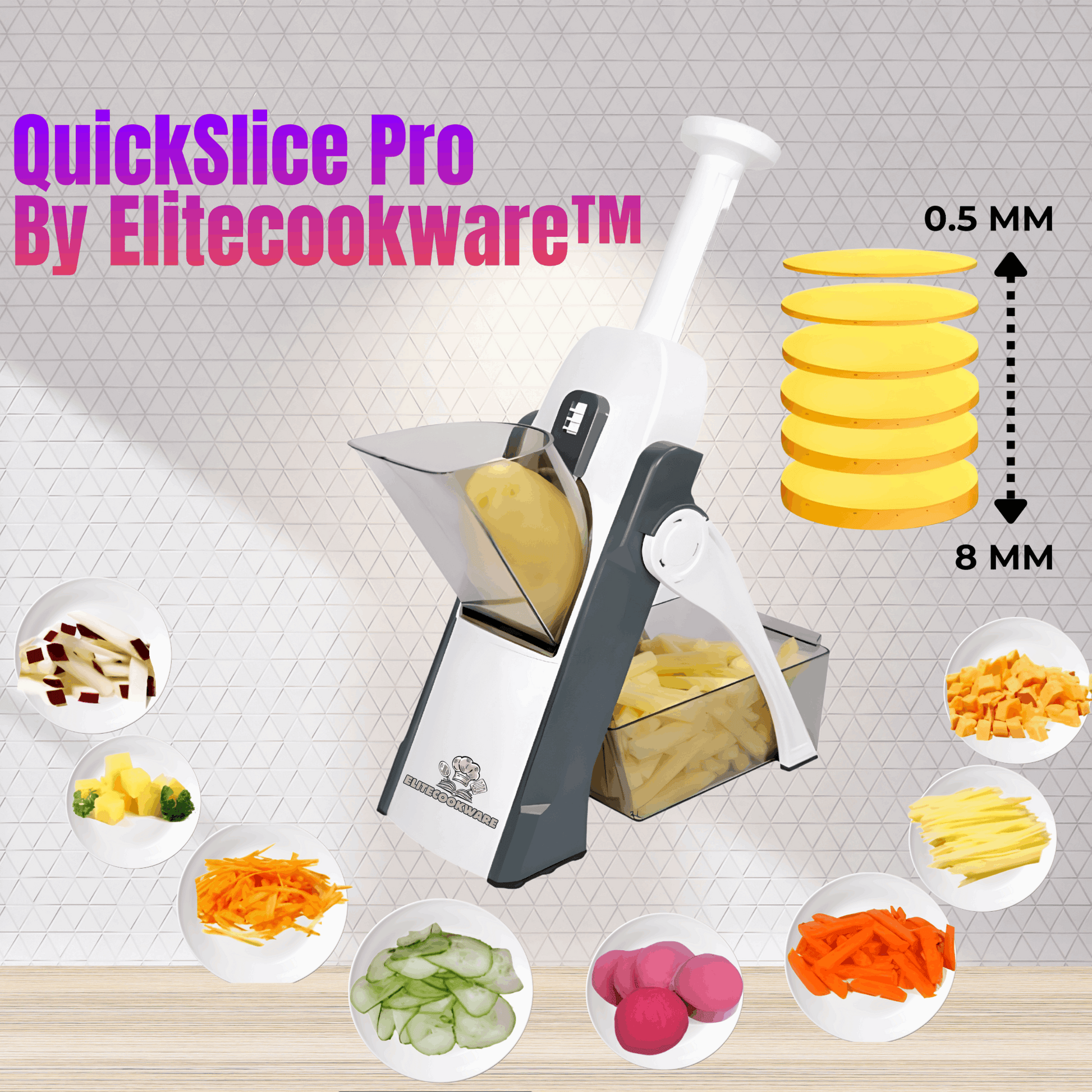 QuickSlice Pro by Elitecookwareโข
